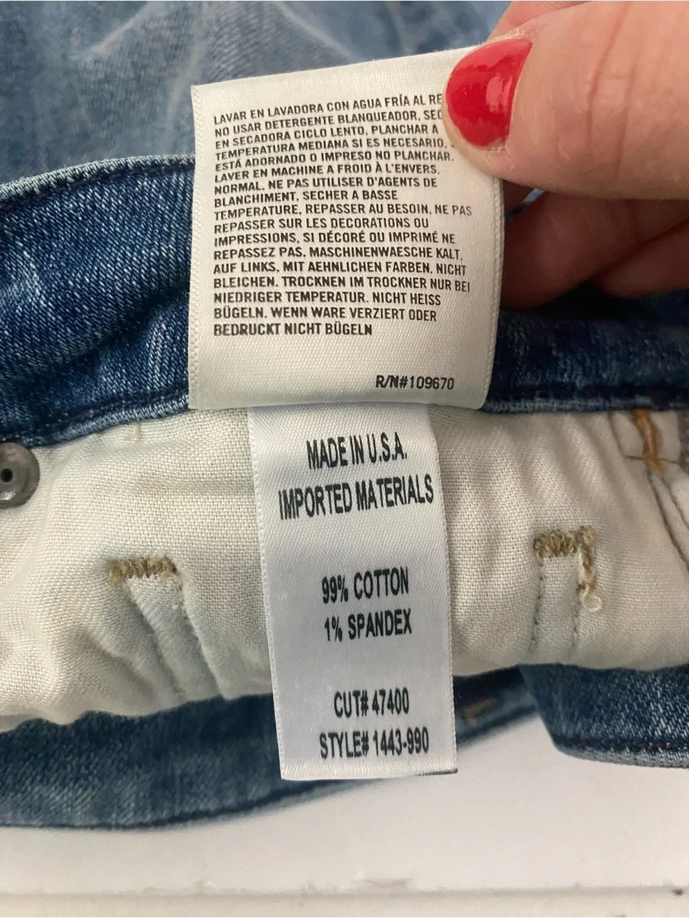 Citizens of Humanity Racer Low Rise Skinny Jeans light Wash Size 28